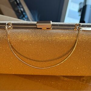 Elegant Gold Clutch Bag